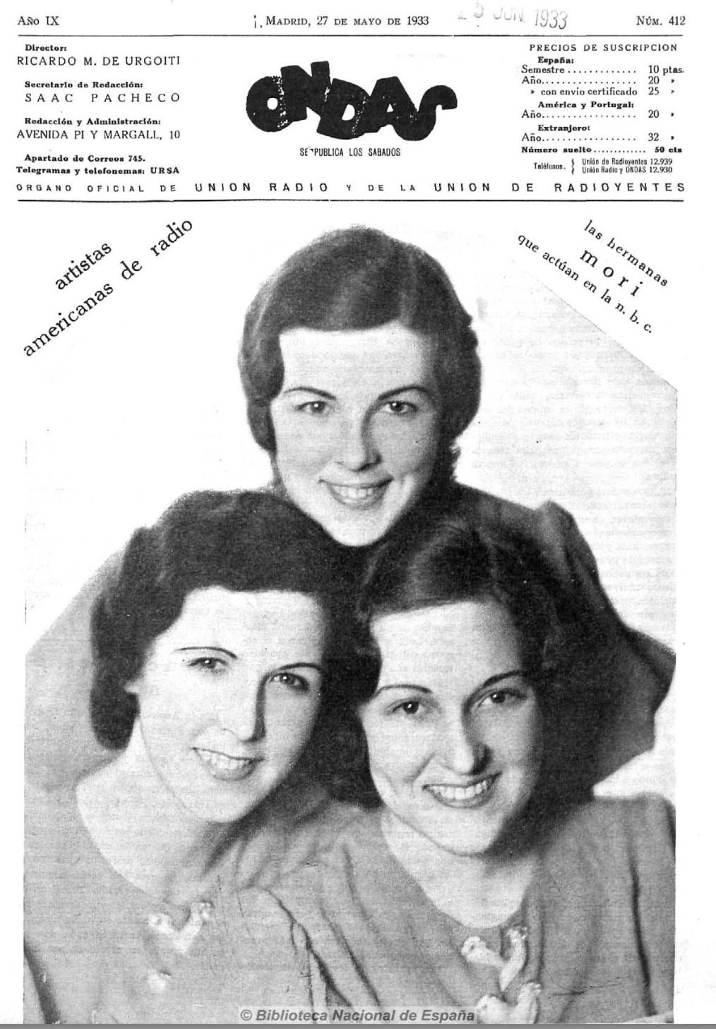 Hermanas Mori de NBC