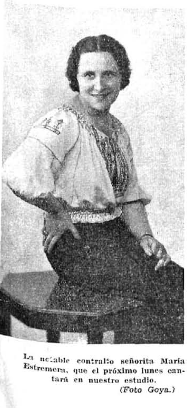 María Estremera, contralto
