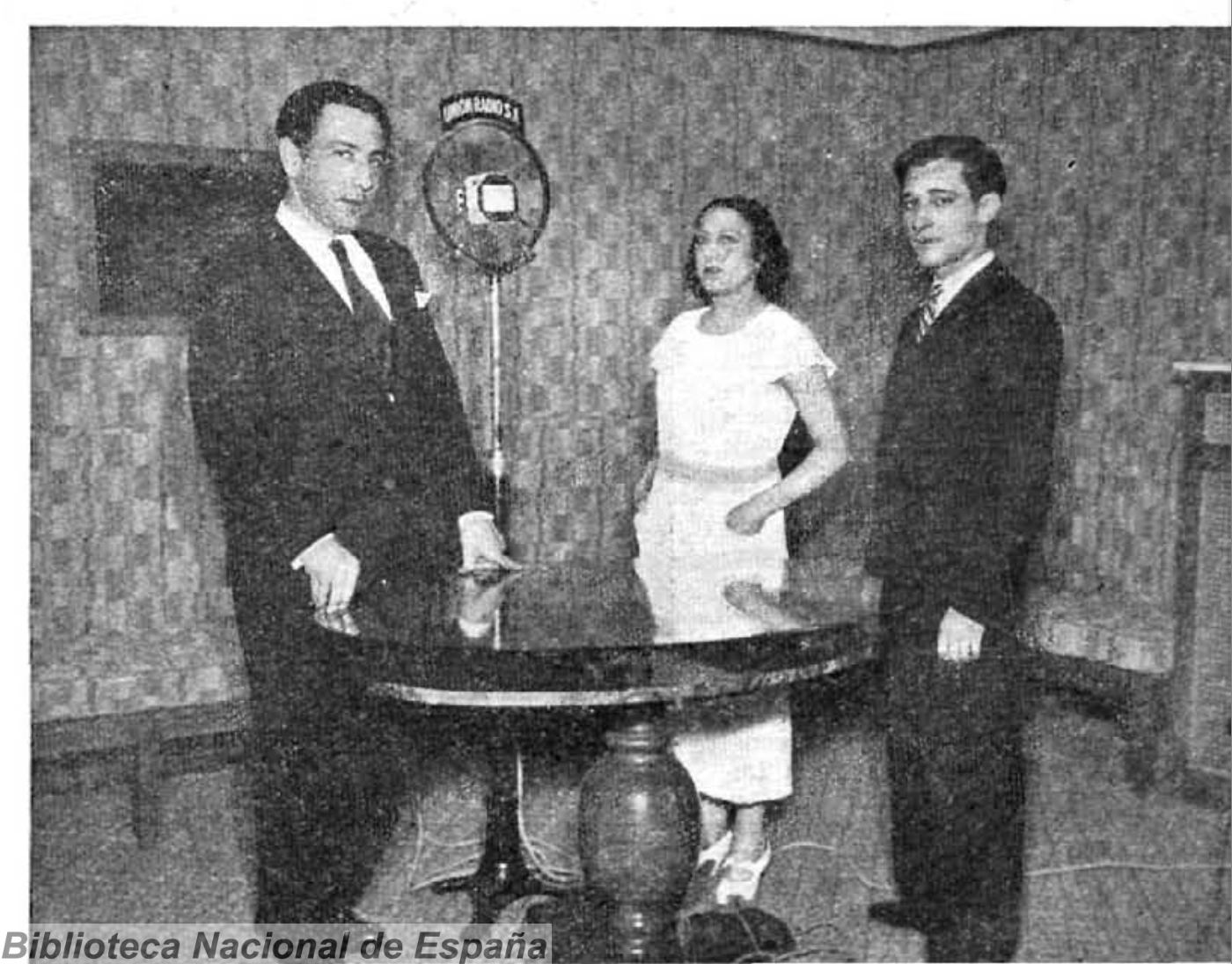 Anibal Vela, bajo, Laura Nieto, soprano, Antonio Miras, tenor