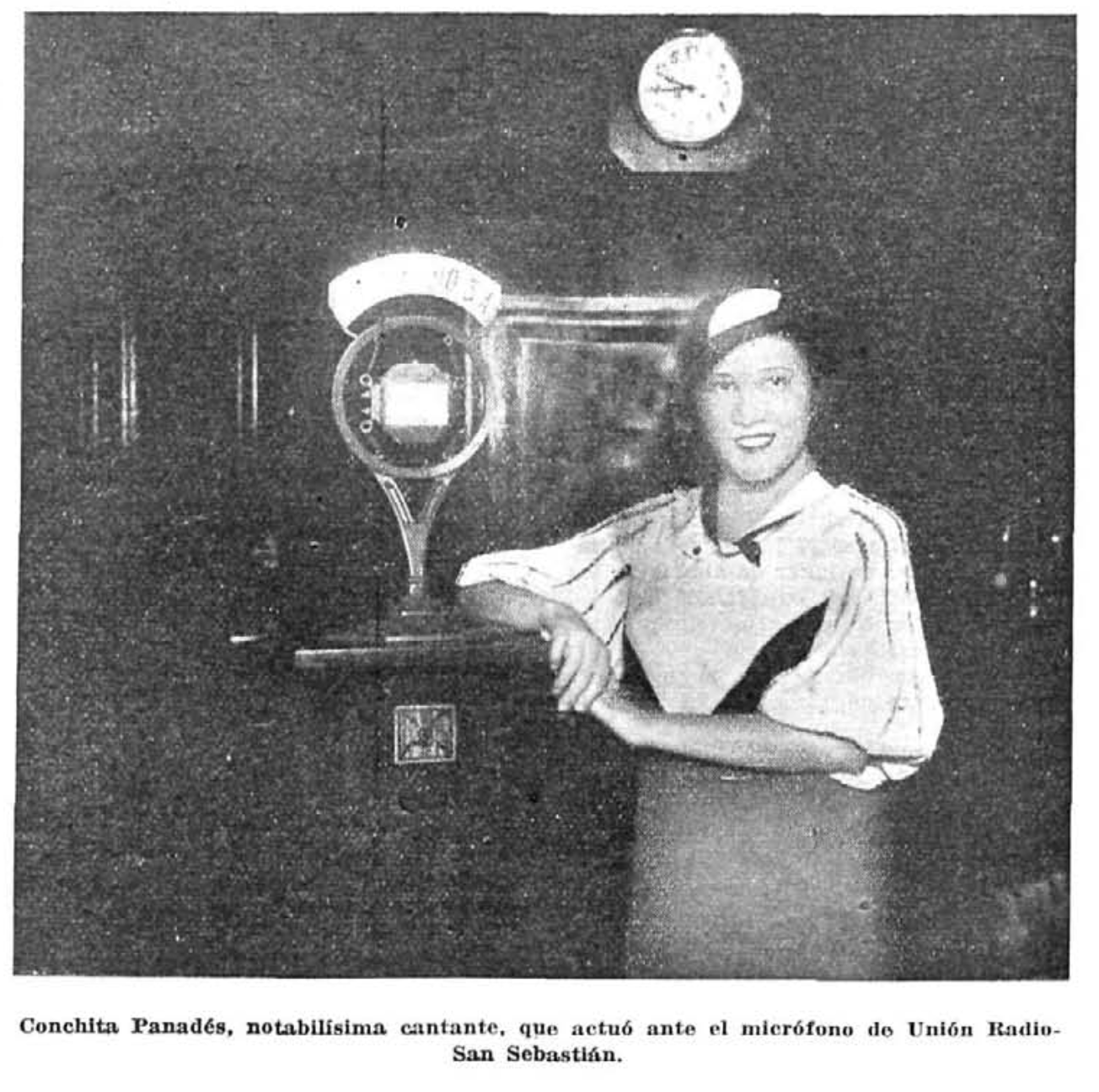 Concha Panadés, cantante