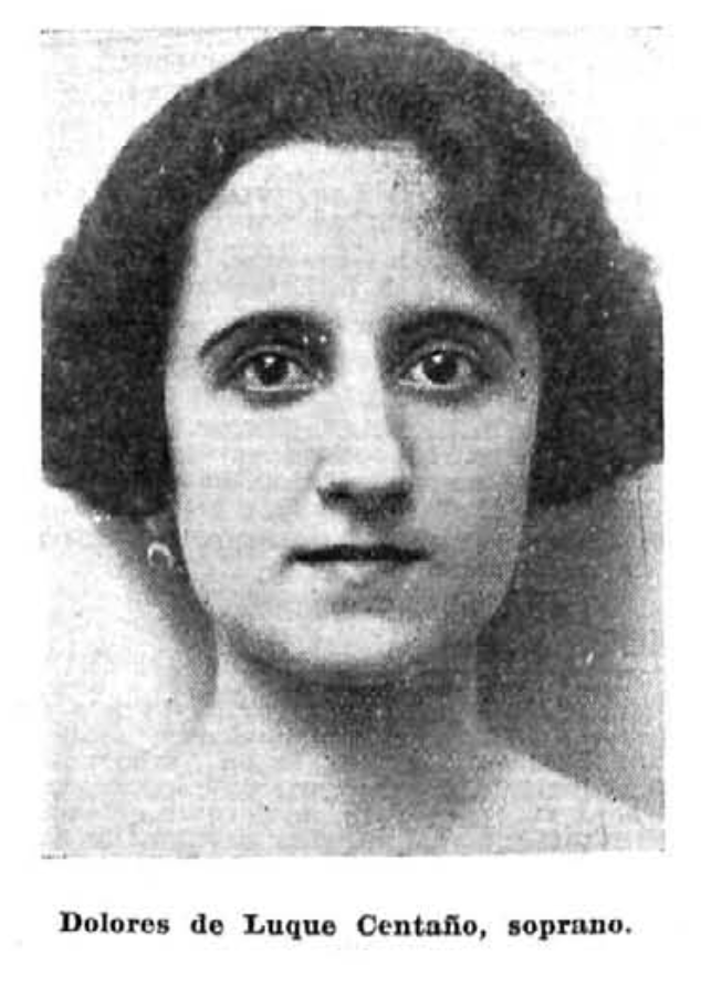 Dolores de Luque, soprano