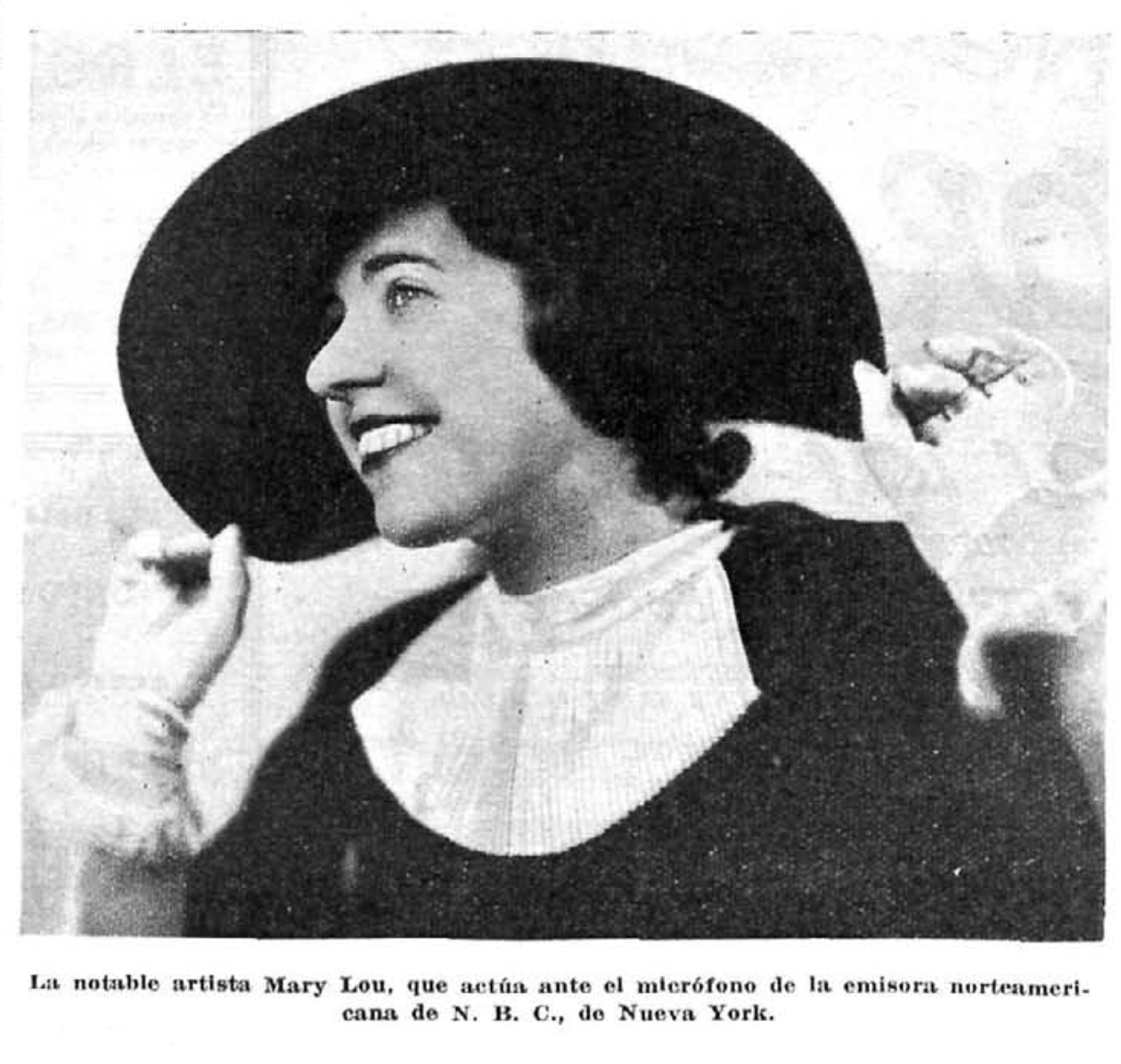 Mary Lou, cantante NBC NY