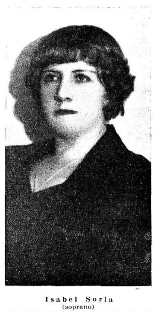 Isabel Soria, soprano