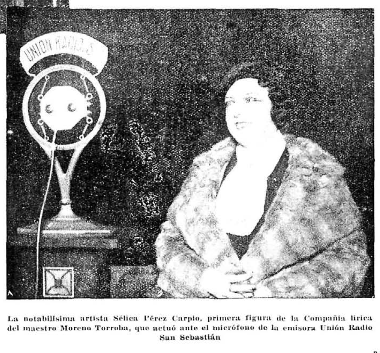 Sélica Pérez Carpio, cantante