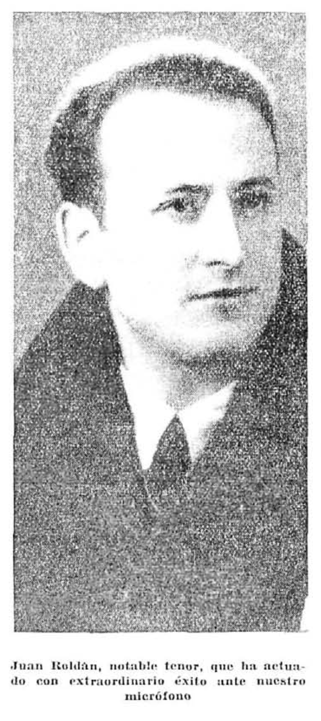 Juan Roldán, tenor
