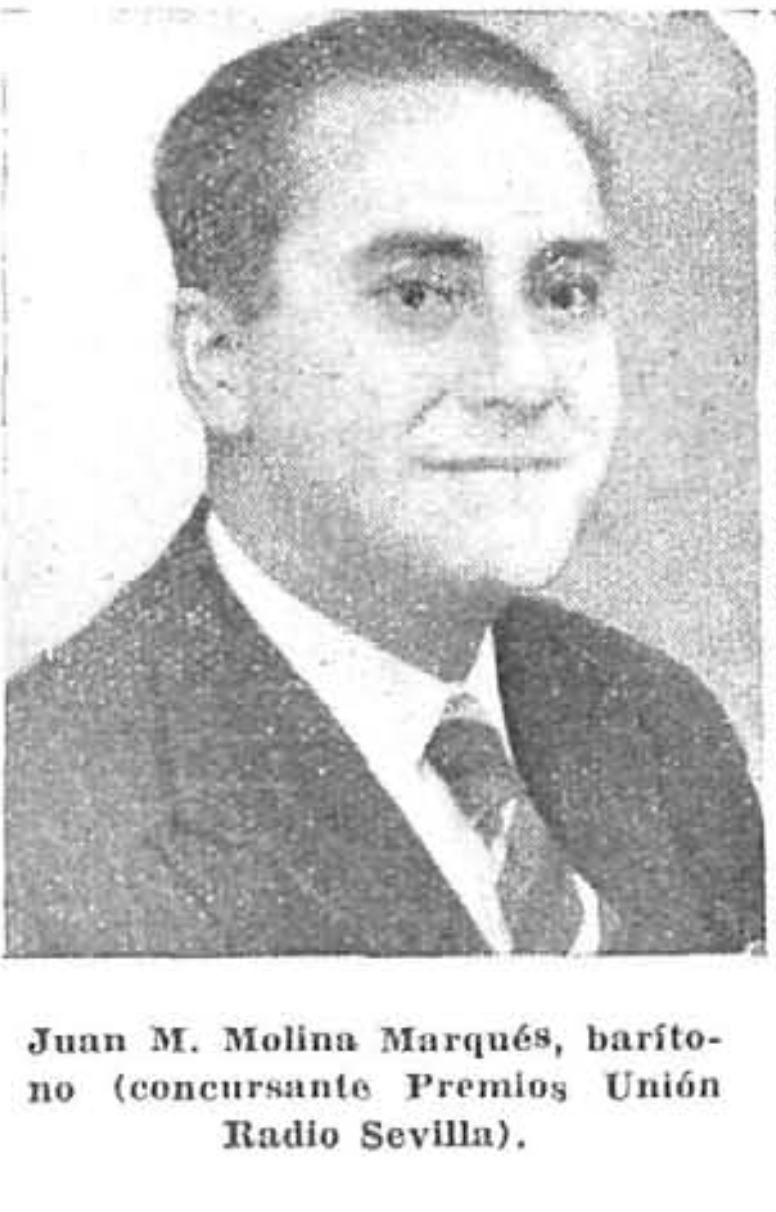 Juan M. Molina Marqués, barítono