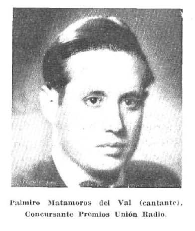 Palmiro Matamoros, cantante