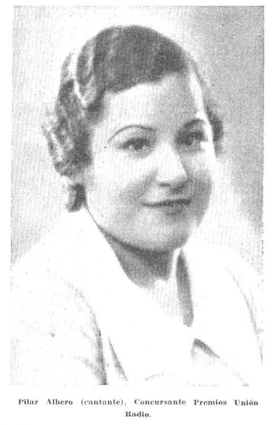 Pilar Albero, cantante