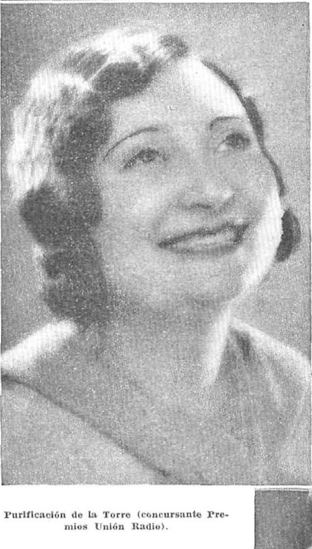 Purificación de la Torre, cantante
