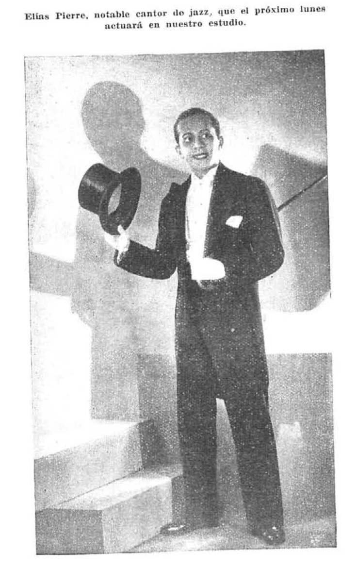 Elias Pierre, cantor de jazz