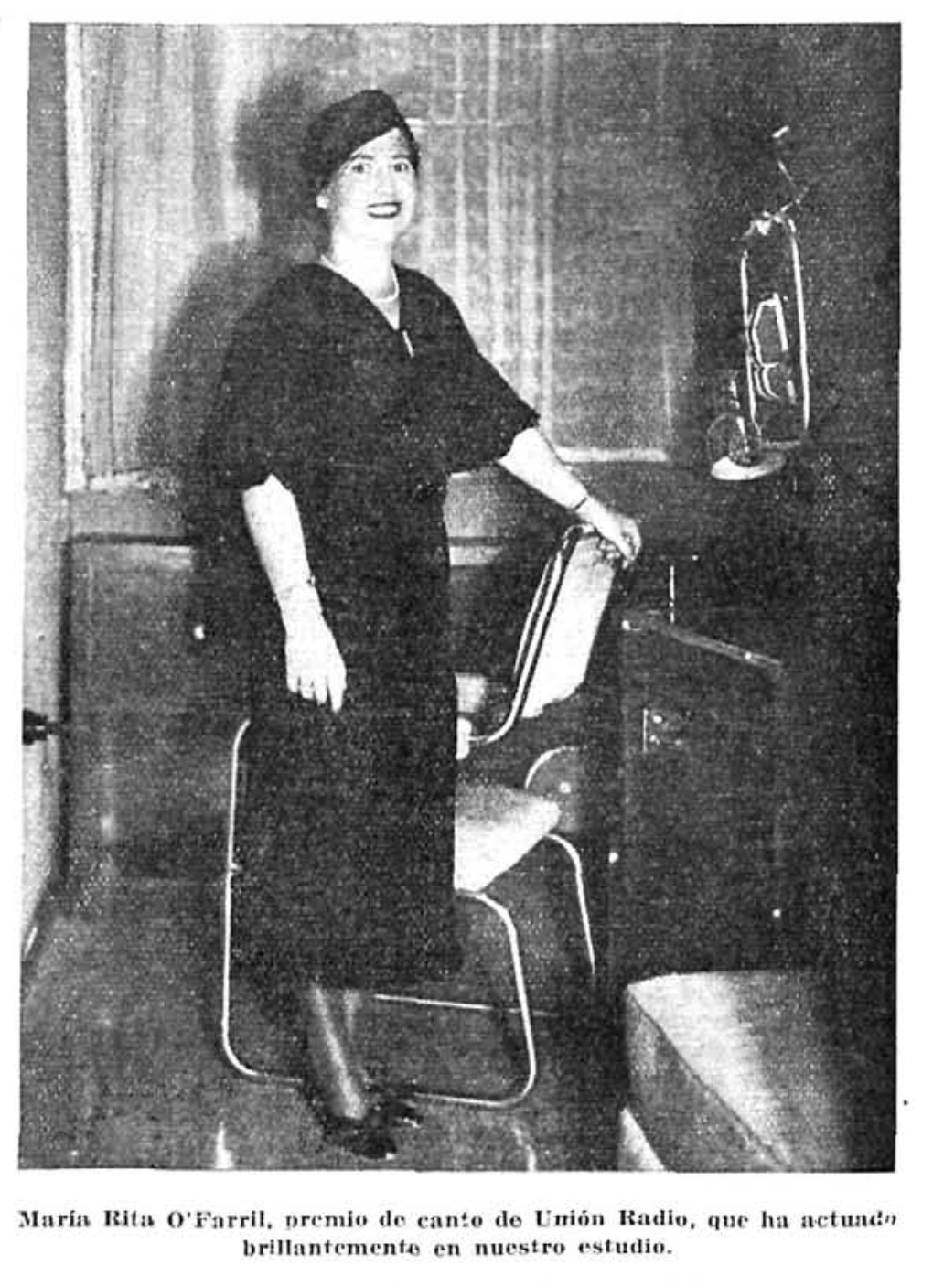 Maria Rita O'Farril, cantante