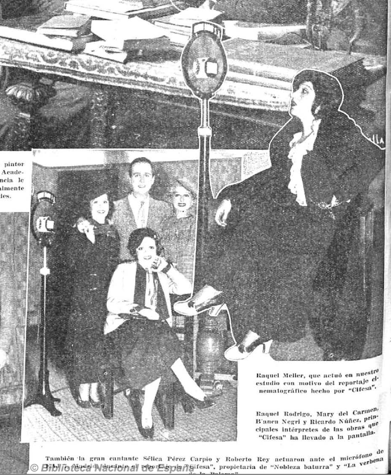 Raquel Meller, artista