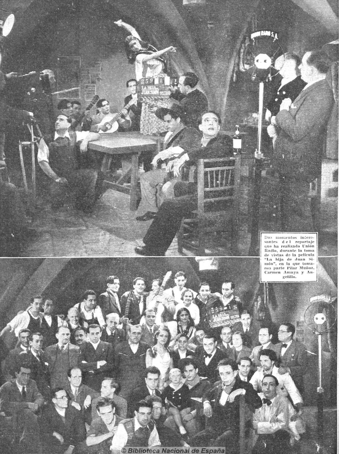 Pilar Muñoz y Carmen Amaya