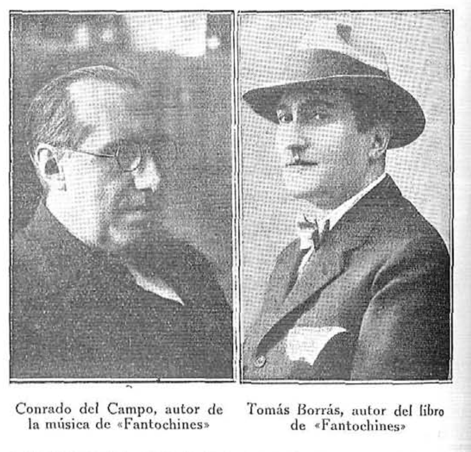 Conrado del Campo y Tomás Borrás
