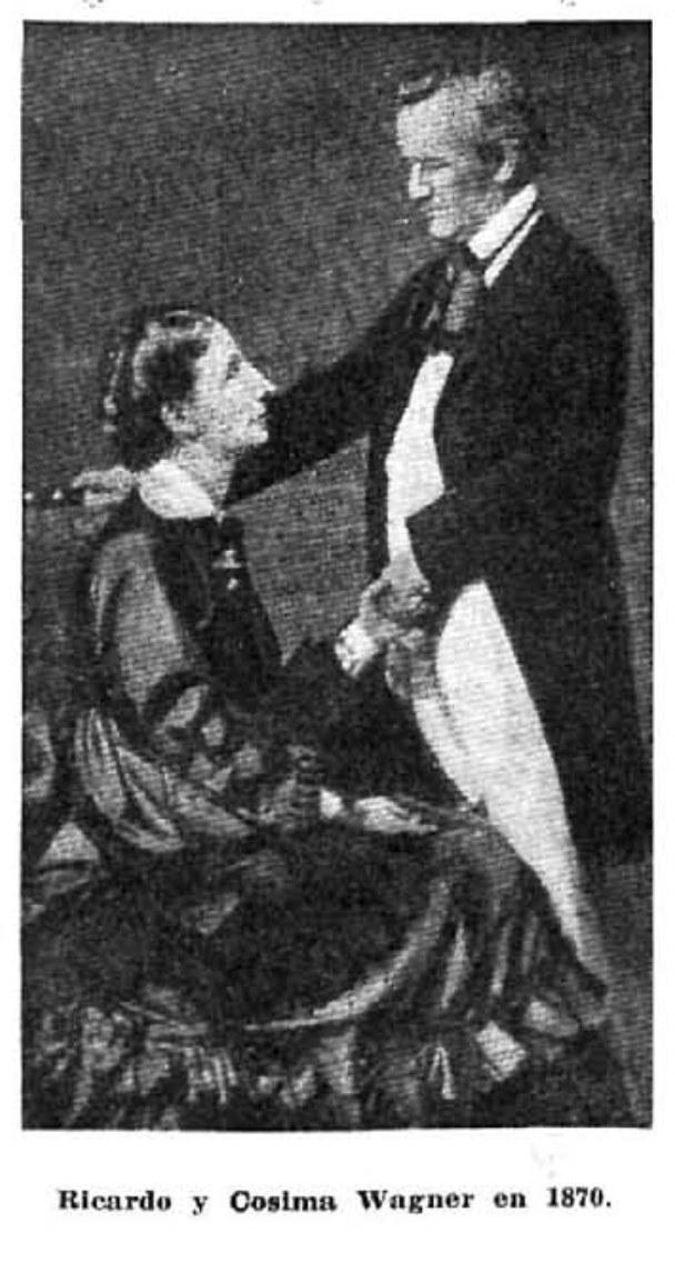 Richard y Cosima Wagner