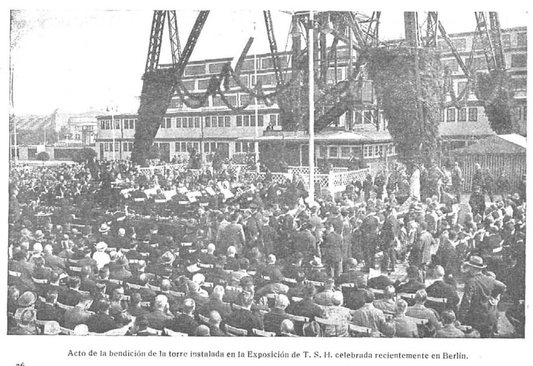 Bendición torre de Berlín