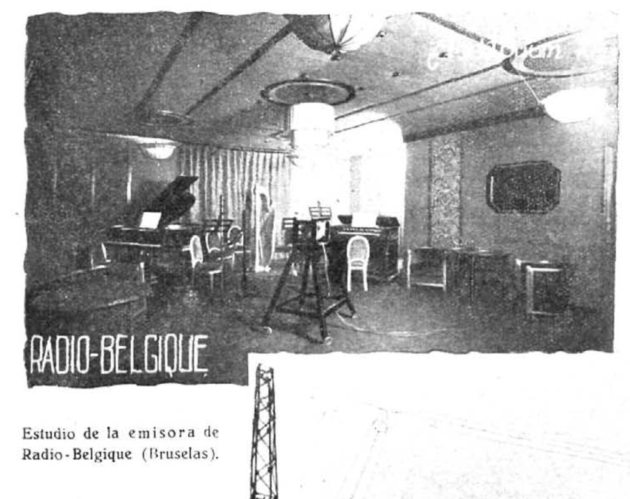 Estudio radio Belgique