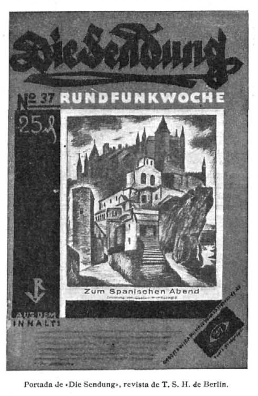 recepción programa radiofónico Noche Nacional Española 3
