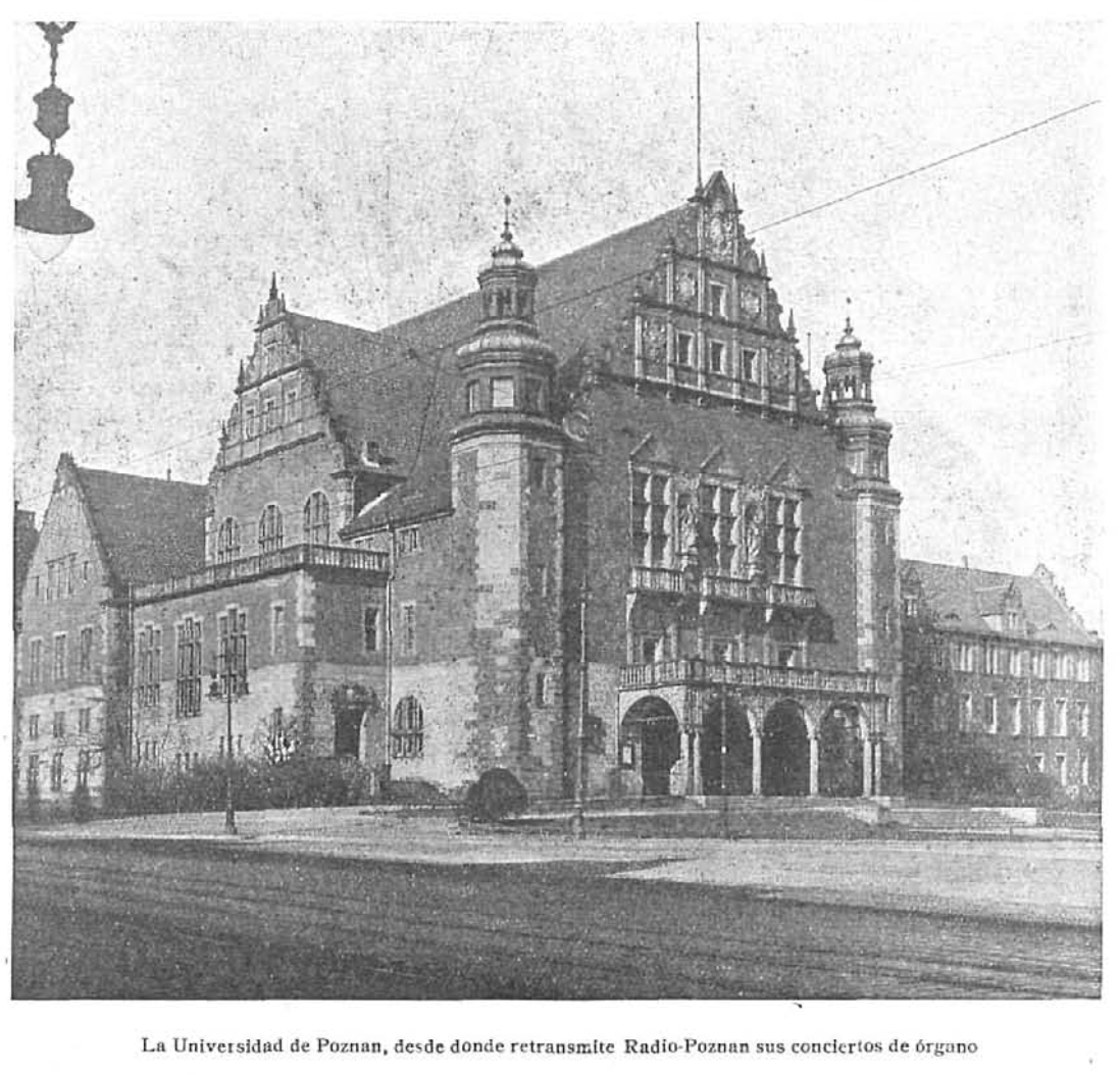 Conciertos de órgano desde Universidad de Poznan