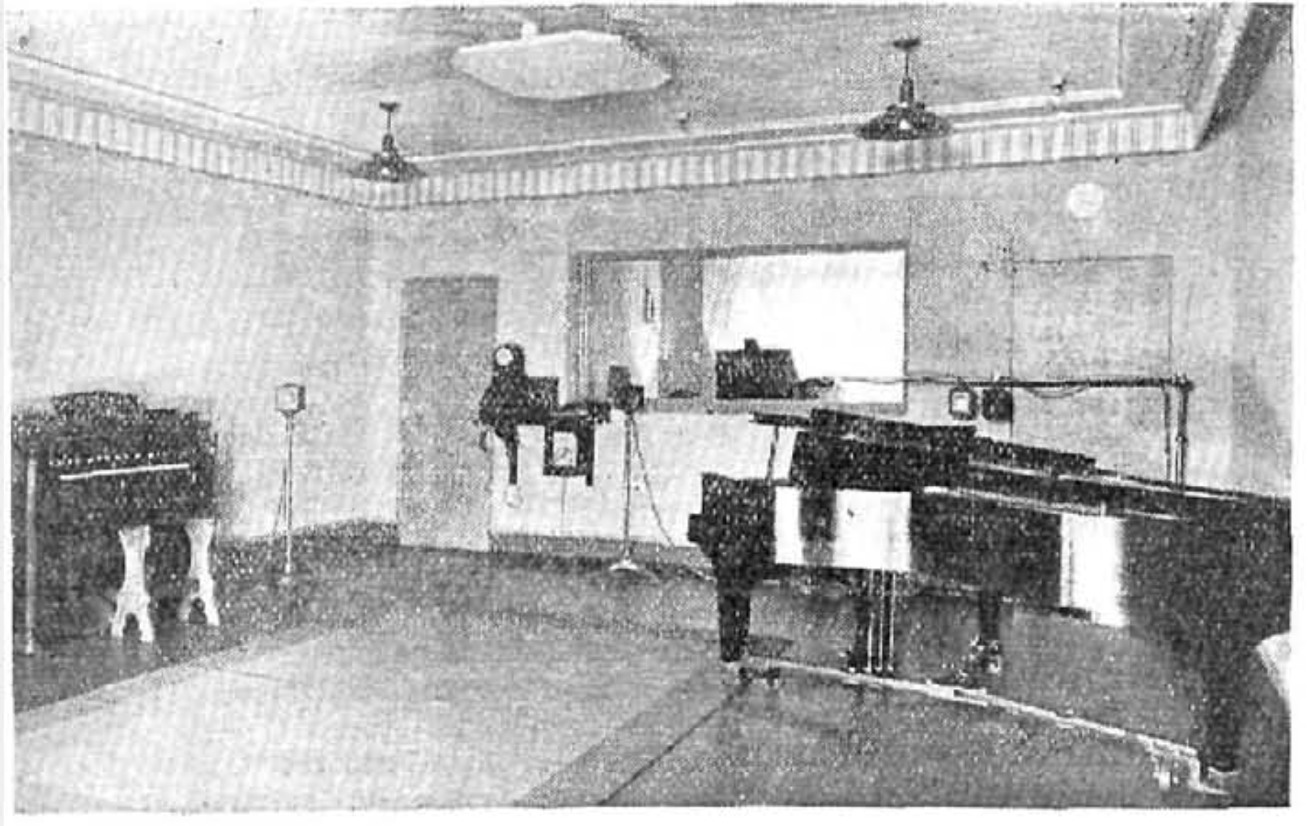 Estudio National Broadcasting Co. de Chicago