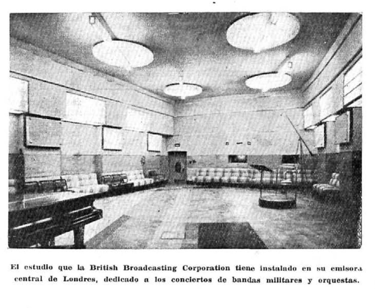 Estudio British Broadcasting Corporation