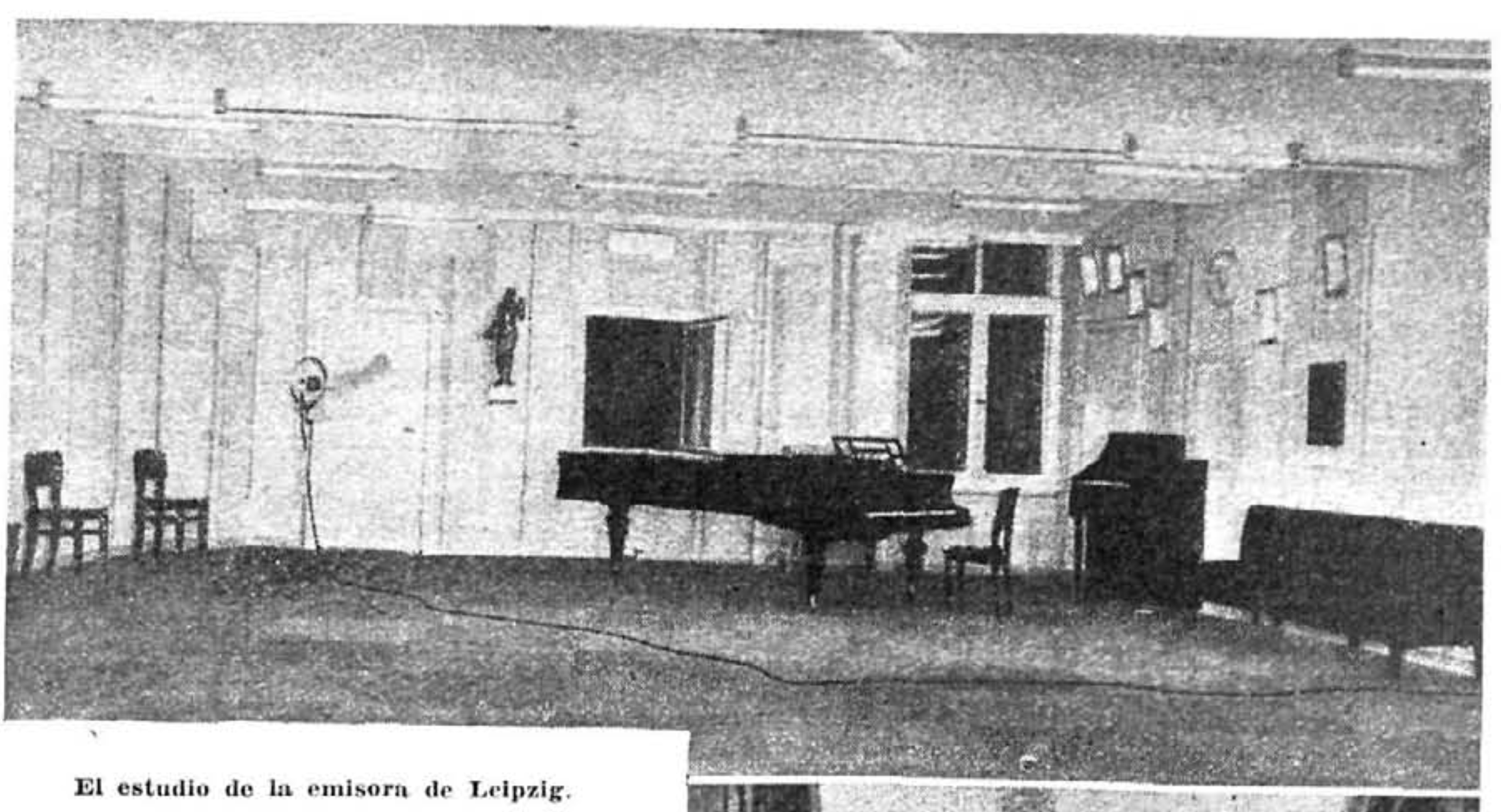 Estudio Emisora Leipzig