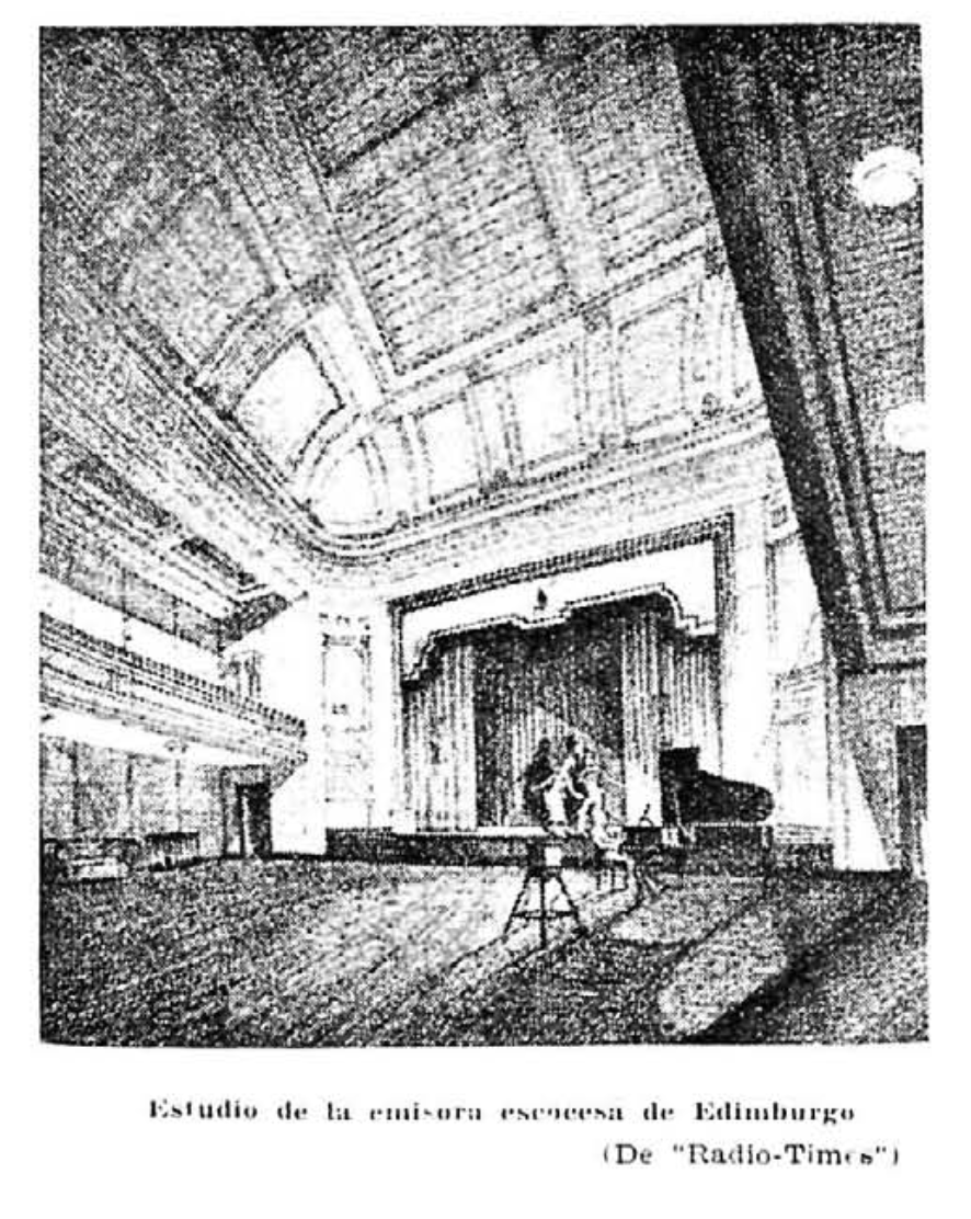 Estudio Emisora escocesa de Edimburgo