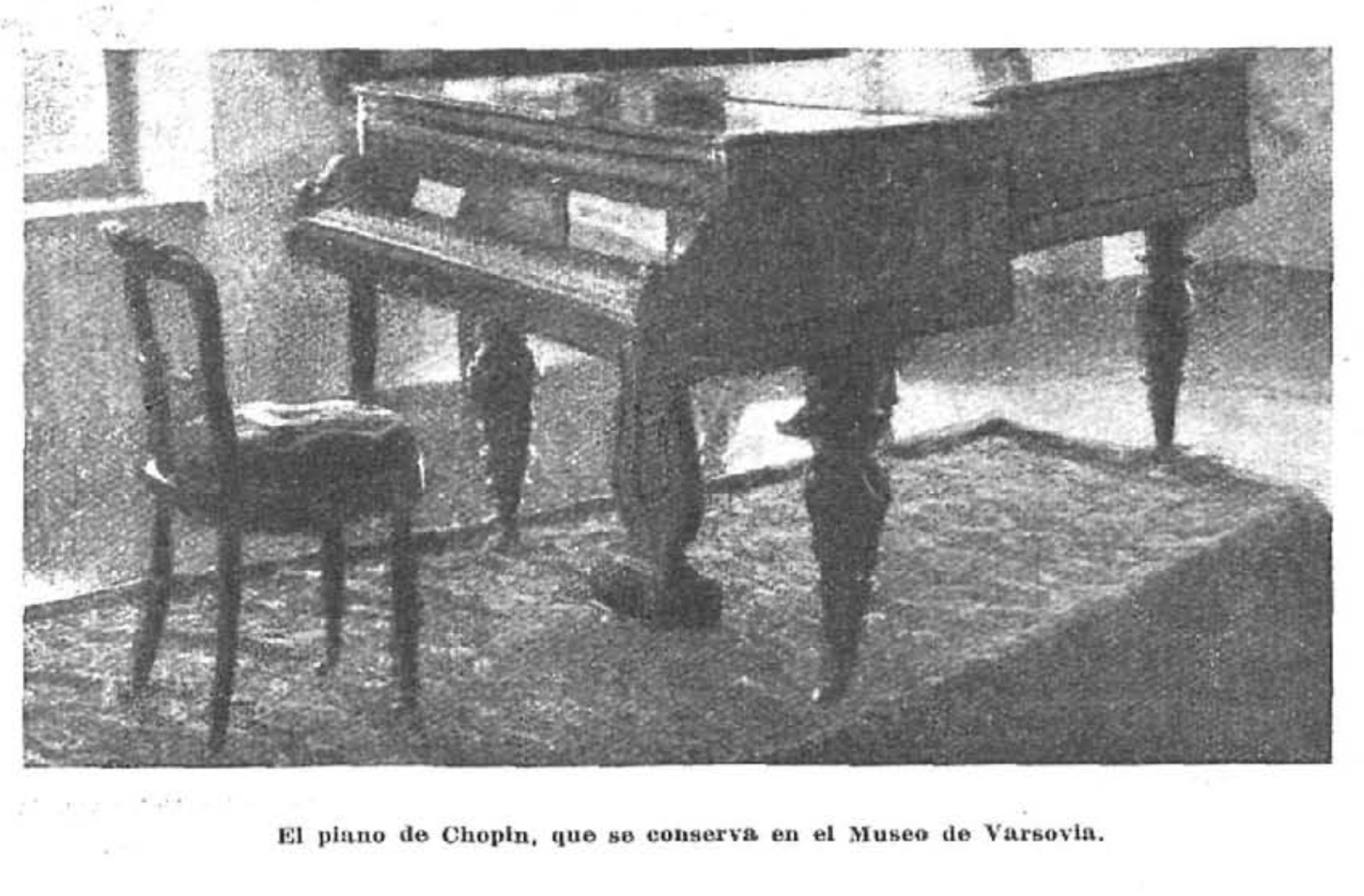 El piano de Chopin