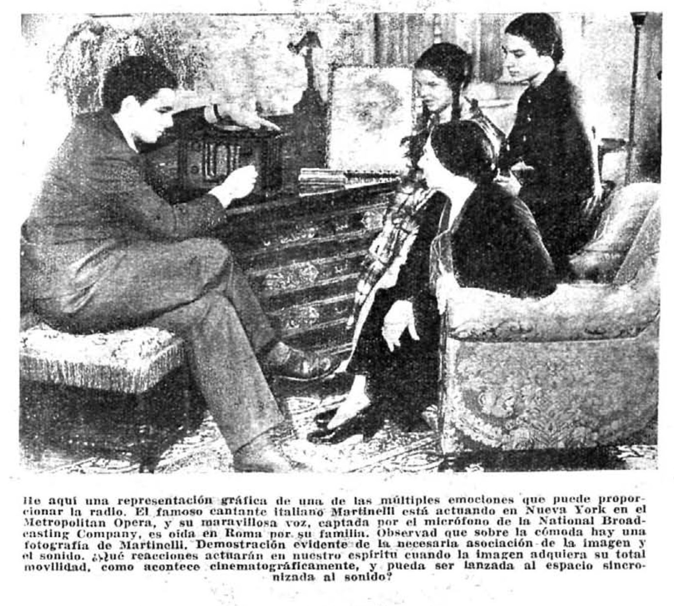 Escuchando a Martinelli desde el MET