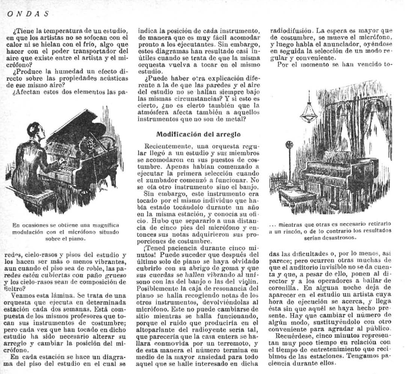 El micrófono y las melodías musicales2