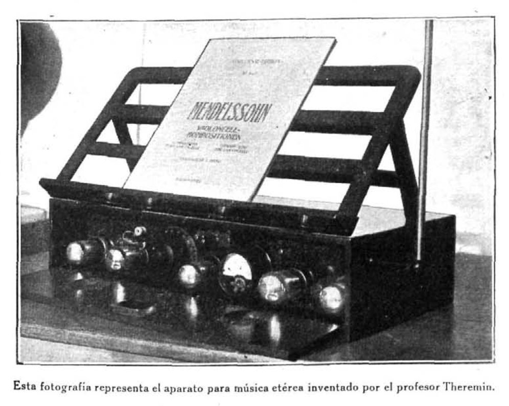 Eterófono de Theremin 2