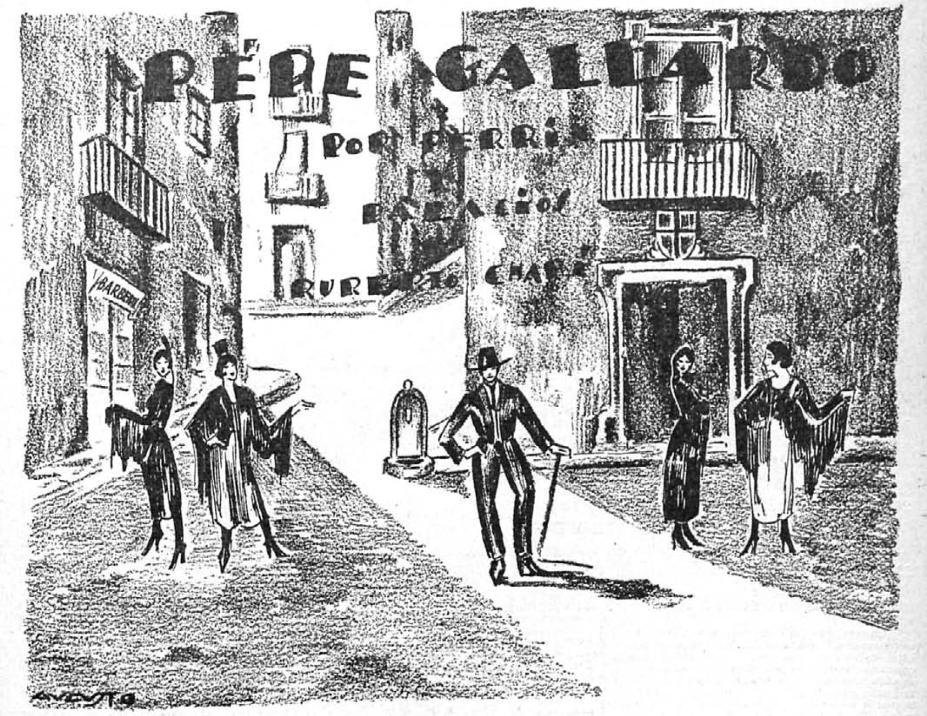 Pepe Gallardo de Chapí por Augusto