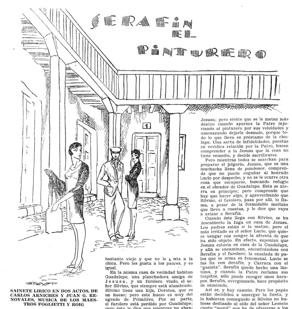 Serafín el pinturero por Augusto