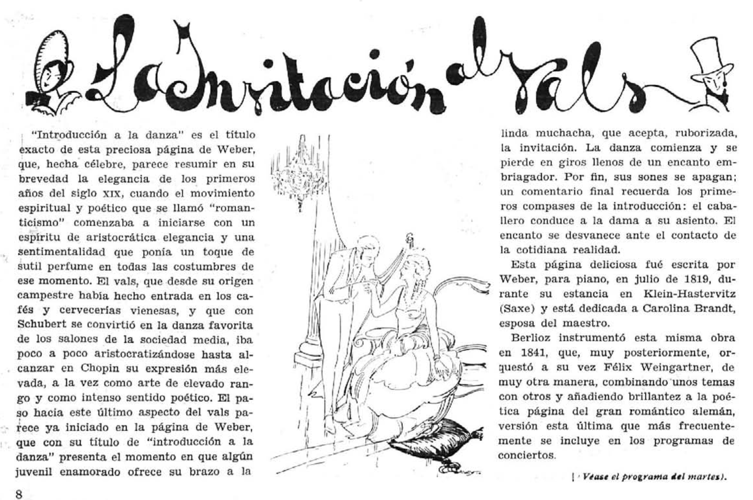 Invitación al vals por Augusto
