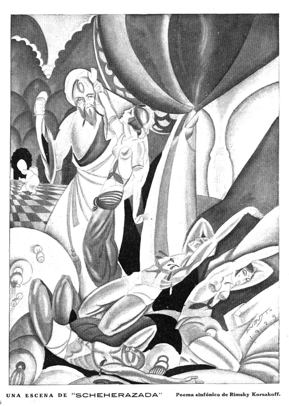 Scherezade por Augusto