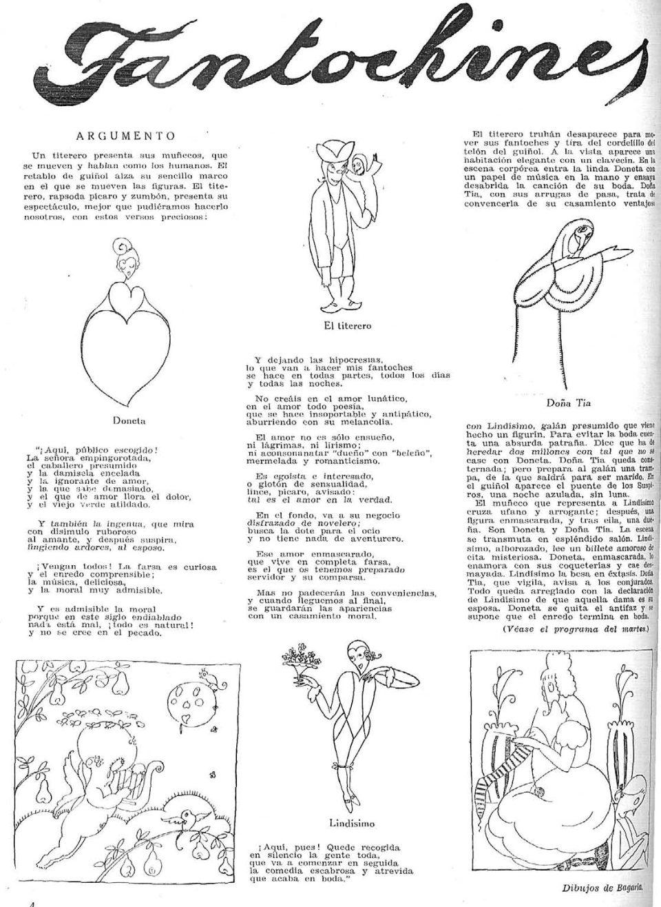 Fantochines por Augusto