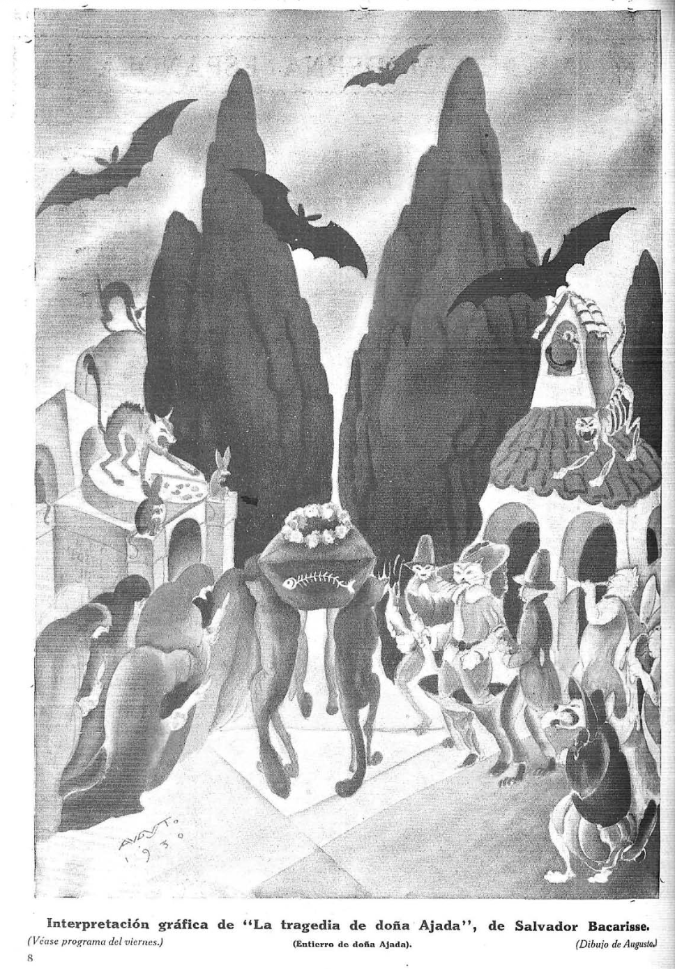 Tragedia de Doña Ajada por Augusto