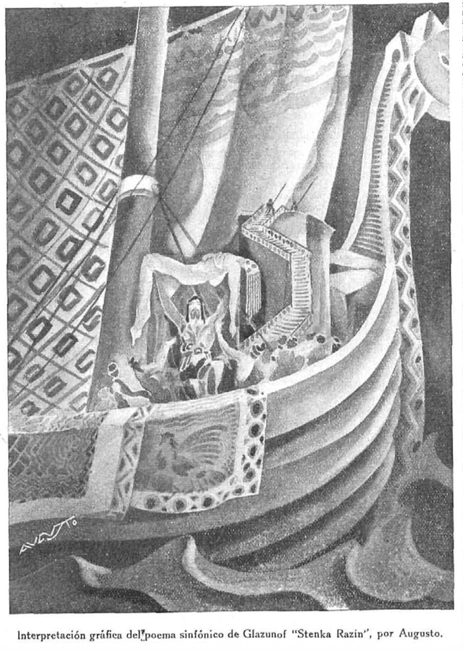 Poema sinfónico de Glazunof por Augusto