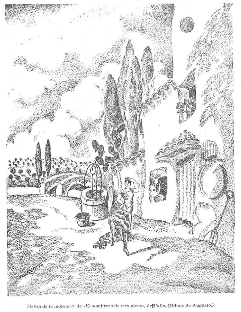 Sombrero de tres picos por Augusto