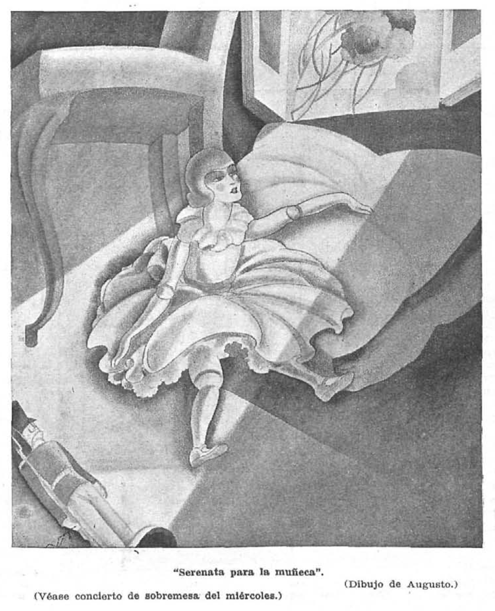 Serenata para una muñeca, por Augusto