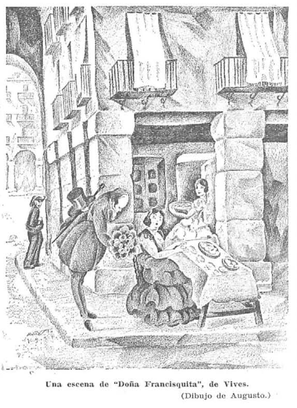 Doña Francisquita por Augusto