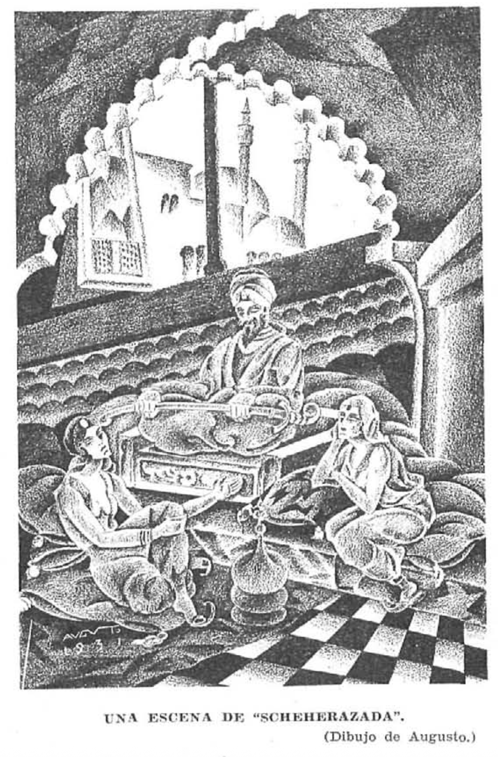 Scherezade por Augusto
