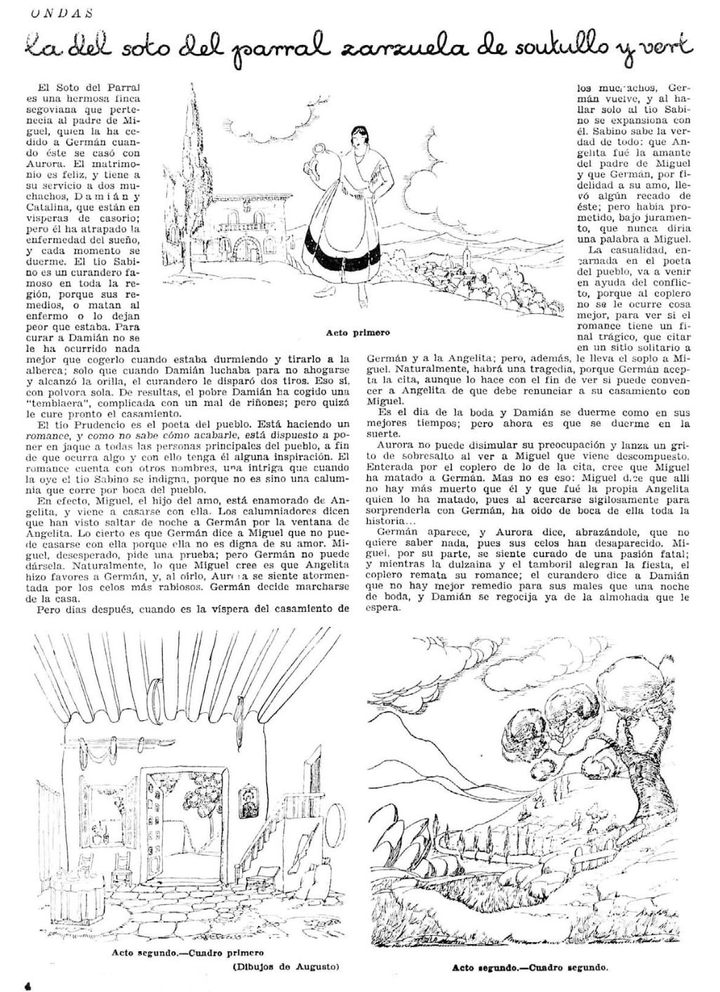 La del soto del parral por Augusto