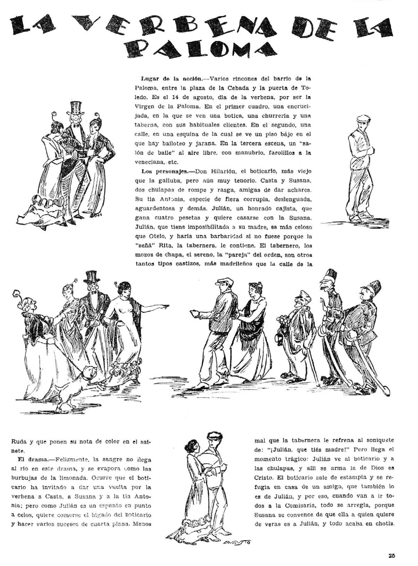 La Verbena de la Paloma por Augusto