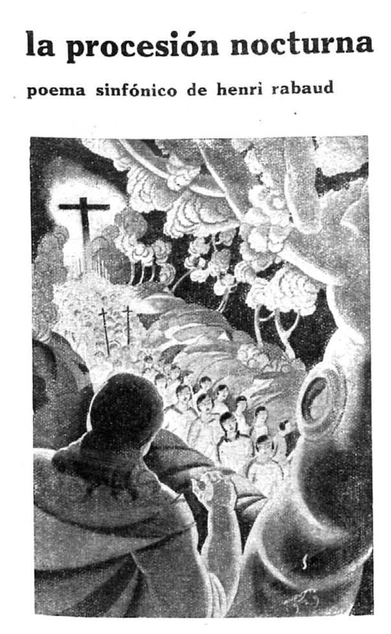 Procesión nocturna de Rabaud por Augusto