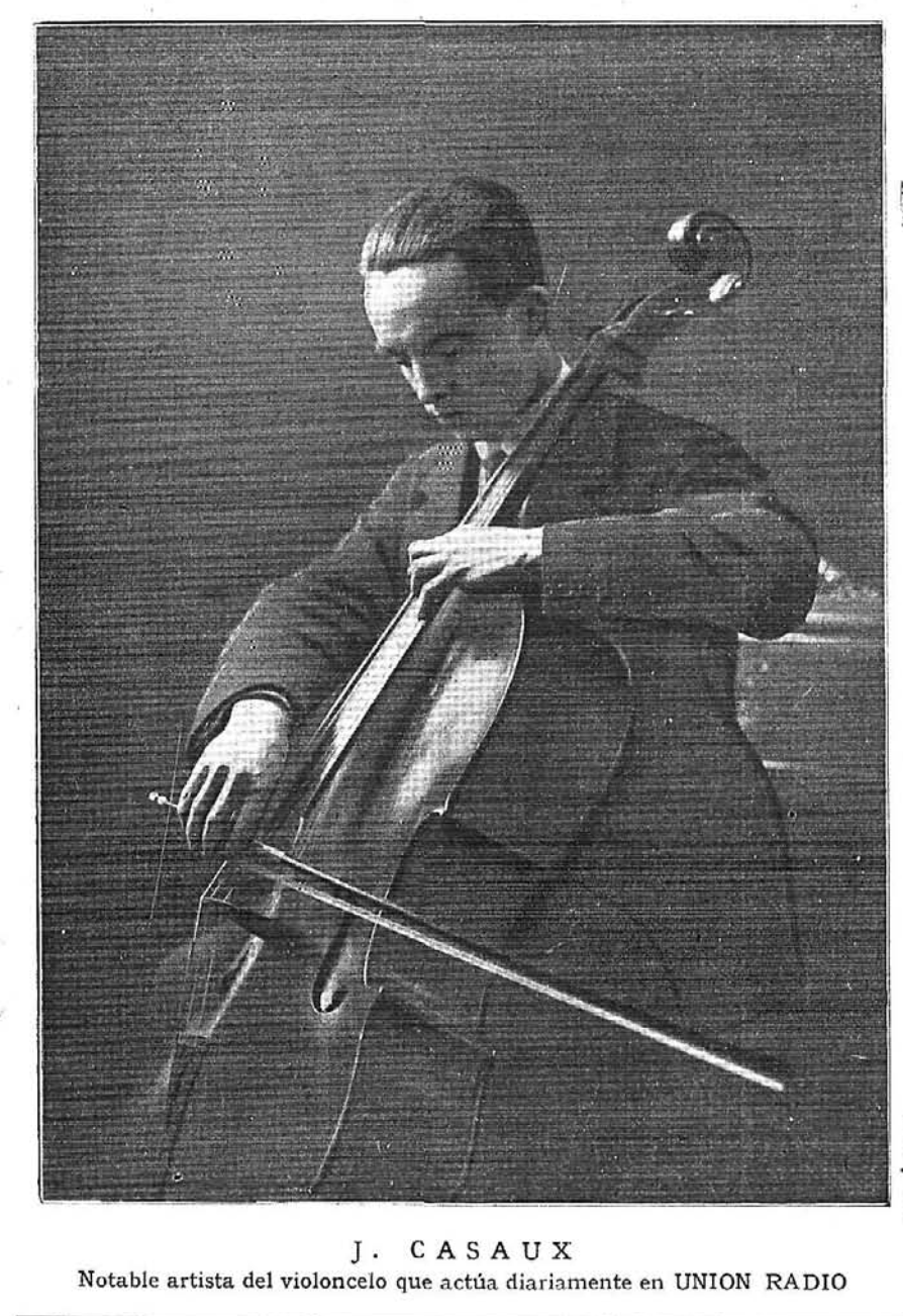 Casaux, violonchelo