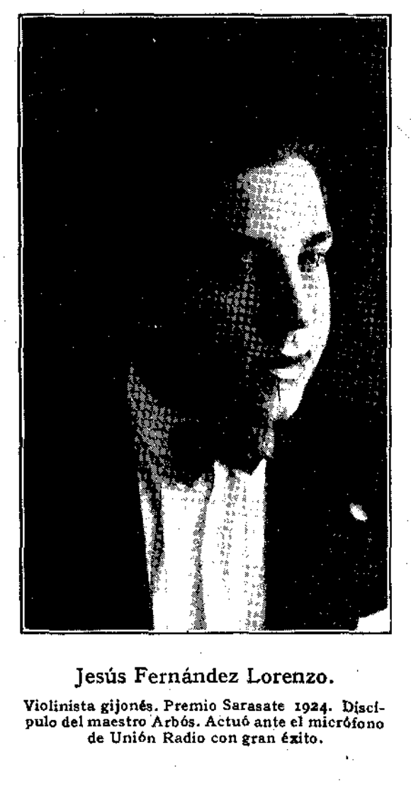 Jesús Fernández Lorenzo, violín