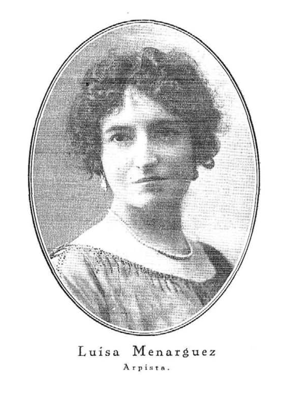 Luisa Menarguez, arpa