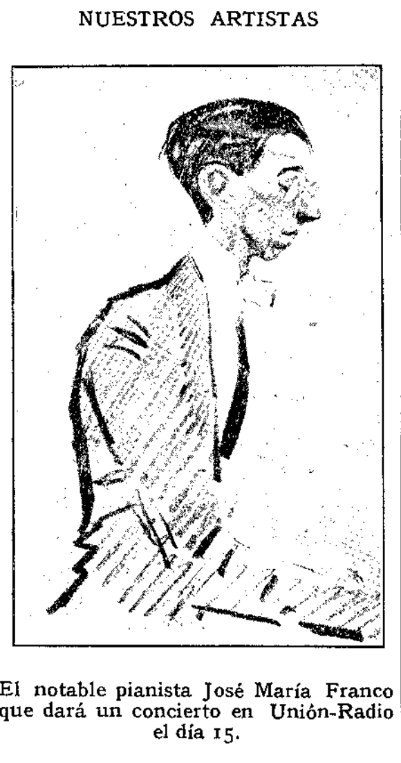 Jose María Franco, piano