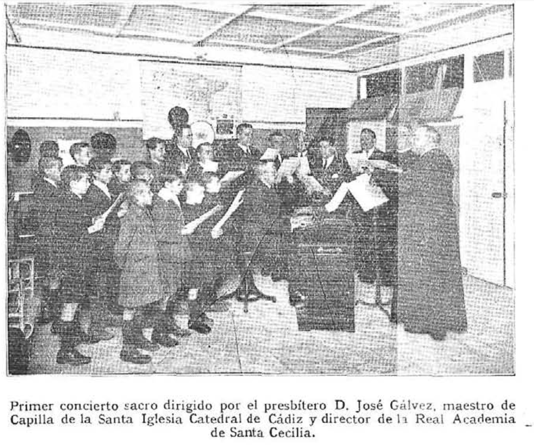 Concierto Sacro, coro